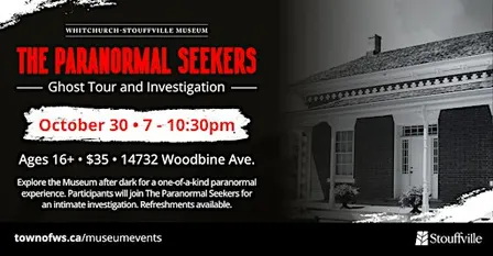 The Paranormal Seekers: Ghost Tour & Investigation