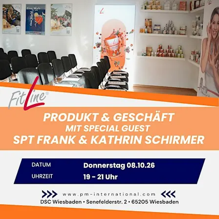 Produkt & Geschäft mit Special Guest SPT Frank & Kathrin Schirmer