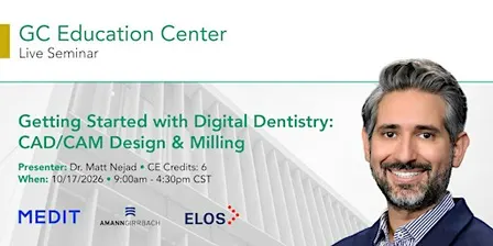 Getting Started with Digital Dentistry: CAD/CAM Design & Milling