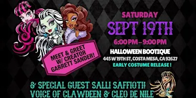 Monster High: Ghouls' Night Out Meet & Greet!