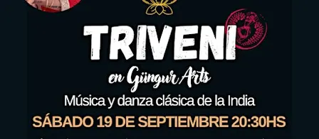 TRIVENI - Concierto de música y danza clásica de la India