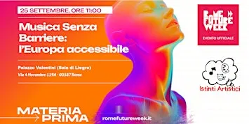 Musica Senza Barriere: l'Europa accessibile