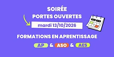Soirée Portes Ouvertes | 13.10.2026
