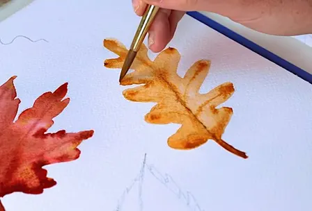 Watercolor Workshop at the Farm: Studying the Colors & Shapes of Fall