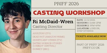 Casting Workshop with Ri McDaid-Wren | PRIFF UK
