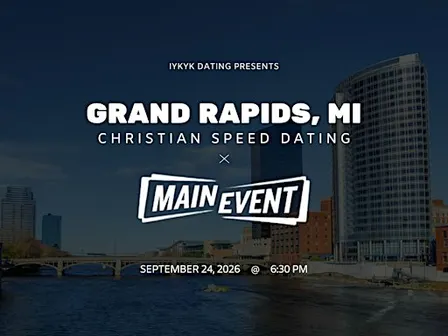 ✝️Grand Rapids Christian Speed Dating | IYKYK Dating | 20s-30s | 9/24/26