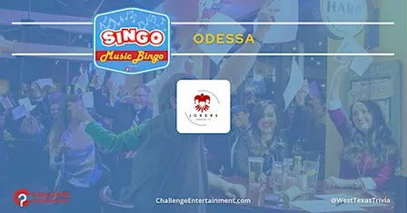 Weekly Singo at  Jokers Saloon - Odessa TX