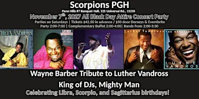 All Black Day Attire Concert Party
