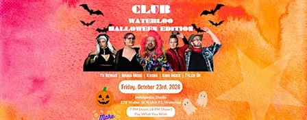Pink Sober Club - Waterloo - Halloween Edition!