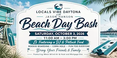 Locals Vibe Daytona: Beach Day Bash
