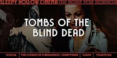 Home for Horror: Tombs of the Blind Dead (1972) (Spanish) · R