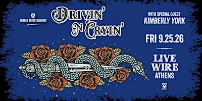 Drivin' N Cryin' w/ Kimberly York at Live Wire Athens (UGA vs Okla weekend)
