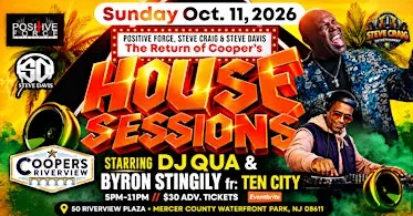 FALL HOUSE SESSION AT COOPER'S RIVERVIEW