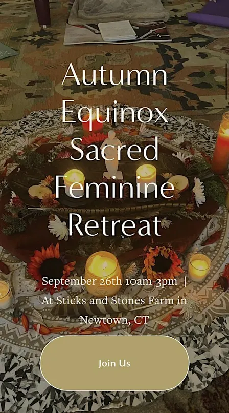 Fall Equinox Sacred Feminine Retreat