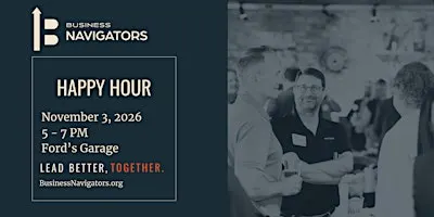 November 3 - Happy Hour!