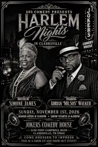 HARLEM NIGHTS COMEDY IN CLARKSVILLE