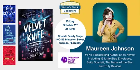 Meet YA Author Maureen Johnson
