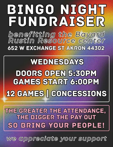 Bingo Night @ The Bayard Rustin Center