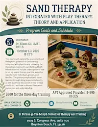 3 Day Sand Therapy Training with Eliana Gil