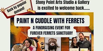 Cuddle-n- Paint with Ferrets!