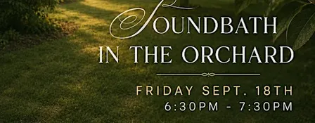 Soundbath In The Orchard