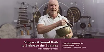Yoga Workshop: Vinyasa & Sound Bath to Embrace the Equinox