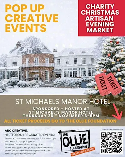 St Michael's Manor Hotel Christmas Artisan Market  - thursday 26th November