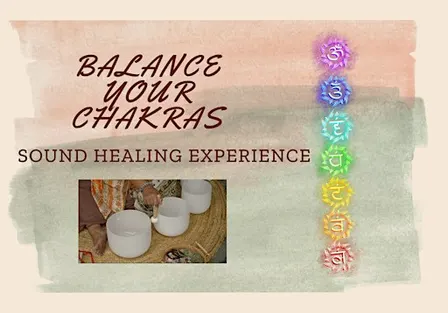 Balance Your Chakras Sound Healing Experience