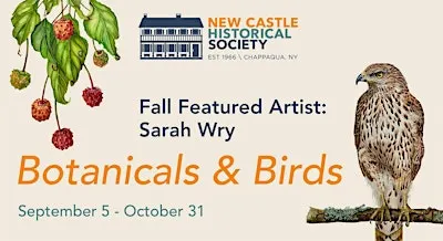 Fall Featured Artist Exhibition: Botanicals & Birds by Sarah Wry