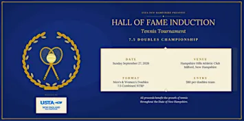 USTA New Hampshire Hall of Fame Induction 7.5 Doubles Championship