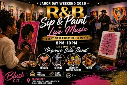 R&B Sip & Paint + Live Music