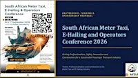 South African Meter Taxi, E-Hailing and Operators Conference 2026