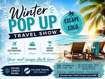 For the Love of Travel ❤️✈️ | Winter Edition: A FREE Pop-Up Travel Show