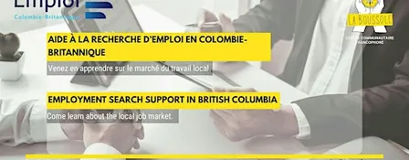 Info-session : Aide à la recherche d'emploi en Colombie-Britannique