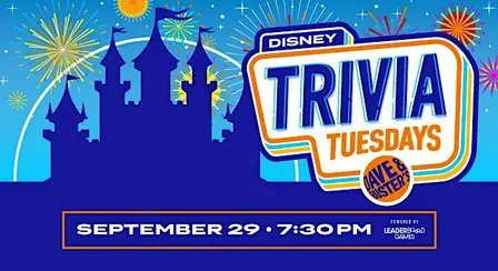 DISNEY Theme Trivia | Dave & Buster's Freehold NJ - TUE 9/29 @ 7:30p