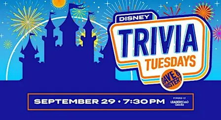 DISNEY Theme Trivia | Dave & Buster's Killeen TX - TUE 9/29 @ 7:30p