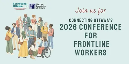 Connecting Ottawa's Annual Conference for Frontline Workers