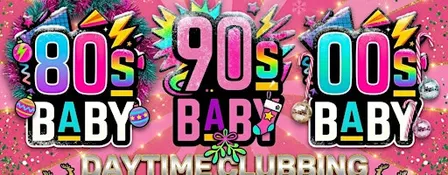 90's Baby Daytime Clubbing Christmas Party