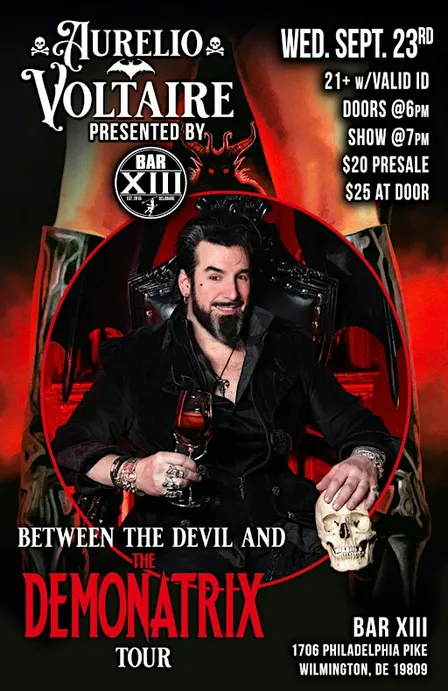 Aurelio Voltaire EARLY/WEDNESDAAY show