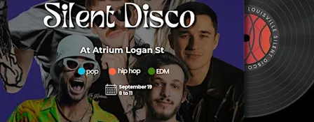 EDM Silent Disco at Atrium Logan Street