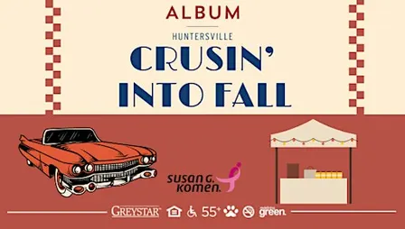 Cruisin’ Into Fall: Small Business Pop-Up & Car Show | A 55+ Event
