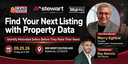 The Listing Opportunity Playbook: Farming, Data & Prospecting
