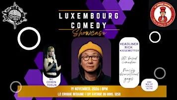 Luxembourg Comedy Showcase in English - Rick Kiesewetter (UK)