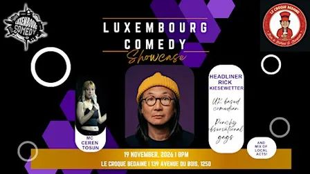Luxembourg Comedy Showcase in English - Rick Kiesewetter (UK)