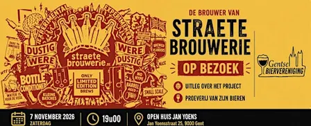 GBV brouwer op bezoek: Straetebrouwerie