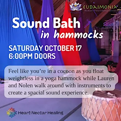 Sound Bath in Hammocks
