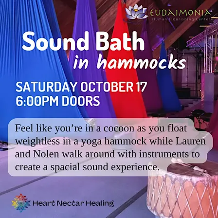 Sound Bath in Hammocks