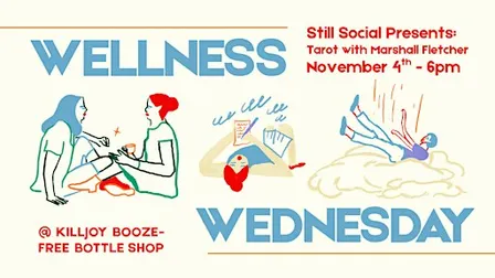 Free Wellness Wednesday w/Still Social: Tarot with Marshall Fletcher