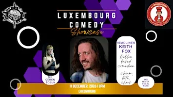 Luxembourg Comedy Showcase in English - Keith Fox (IRL)