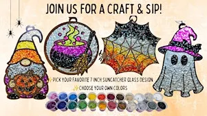 Craft & Sip - Glass Suncatcher Workshop - at Wolf & Honey!